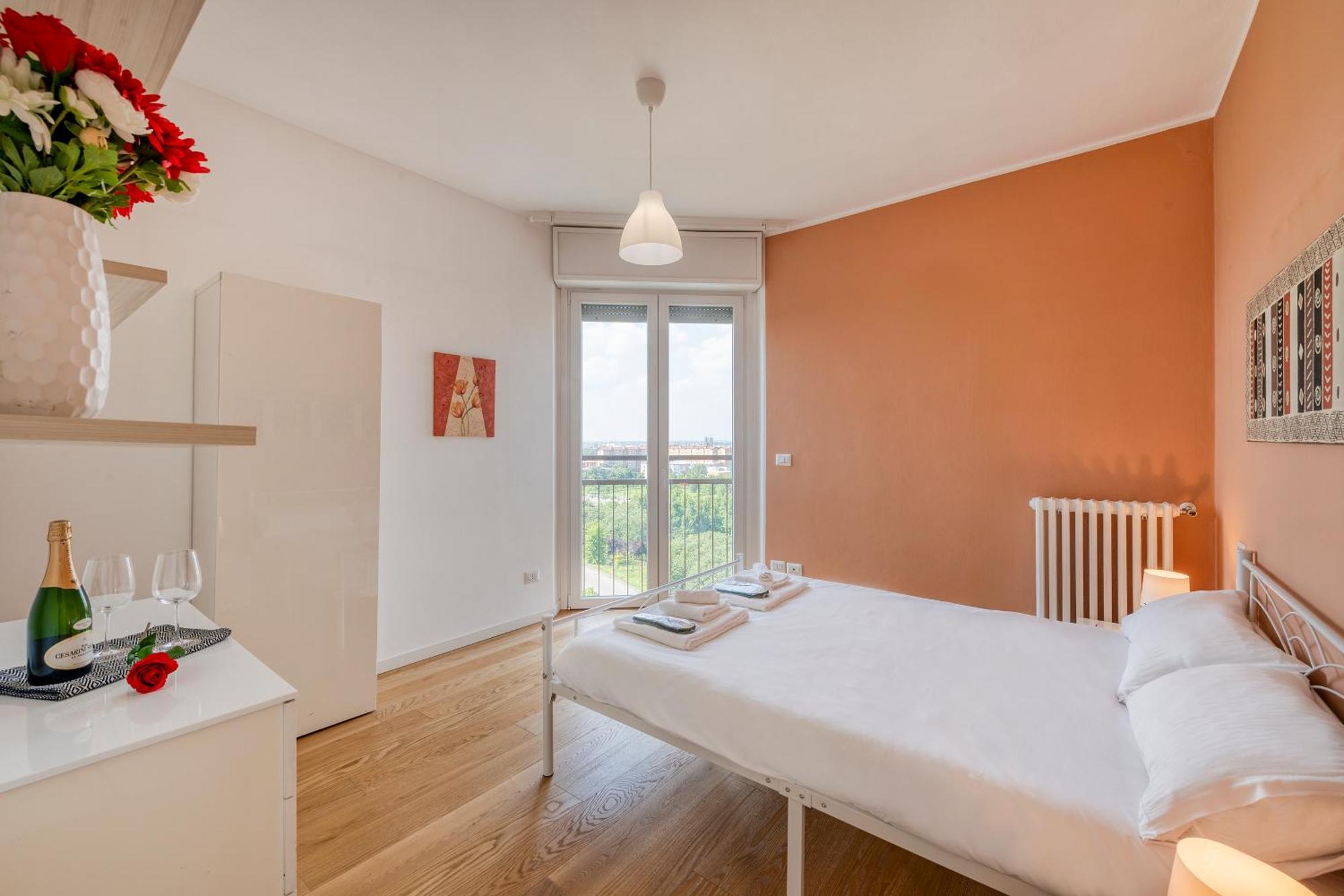 Omodeo, 19 - Ampio E Panoramico Apartman Milánó Kültér fotó